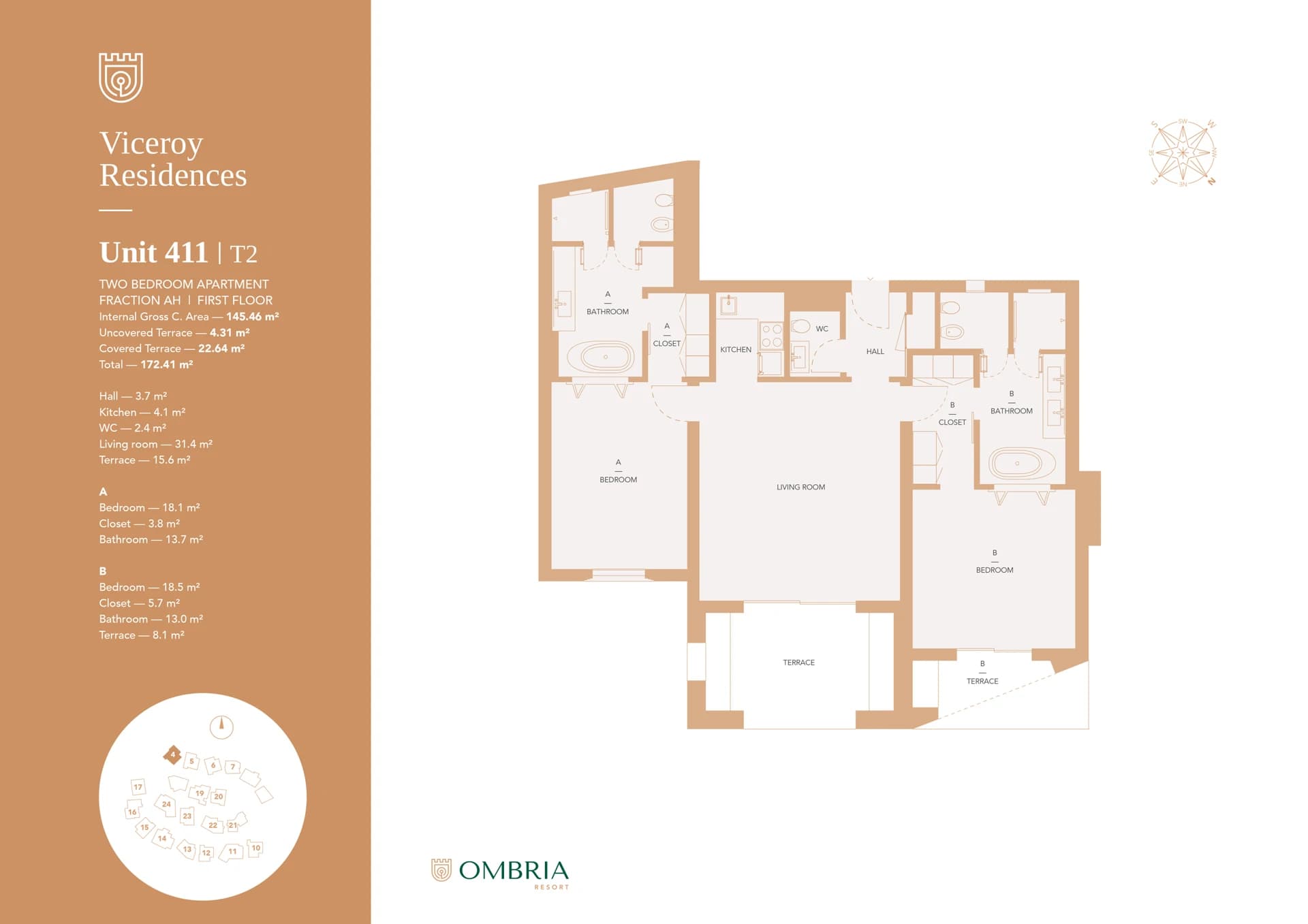 Viceroy Residences at Ombria Resort - luxury branded apartments for sale Algarve - photo 32