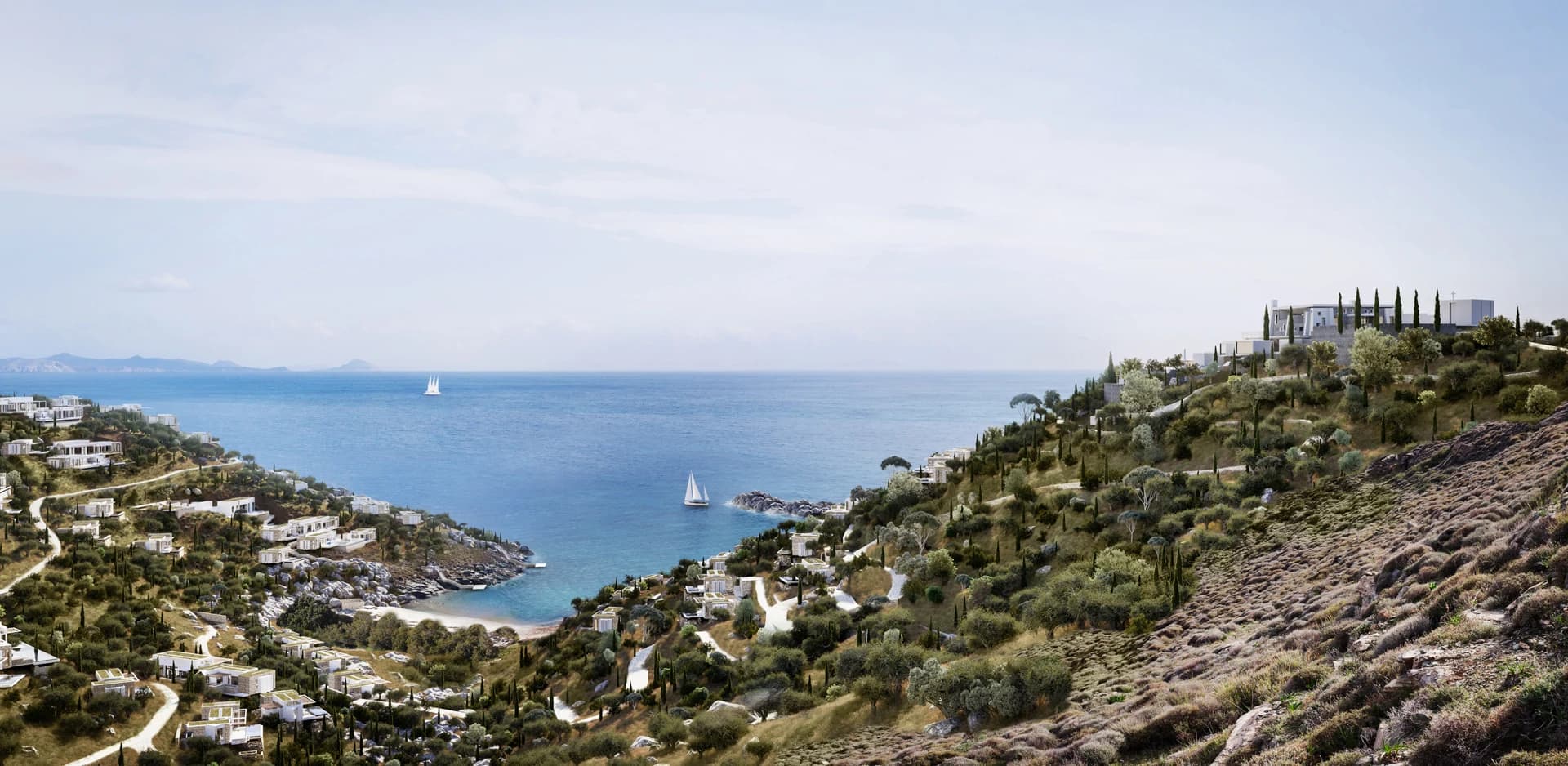 2 to 6 bed bespoke branded private homes for sale at the One&Only Kea Island - photo 4