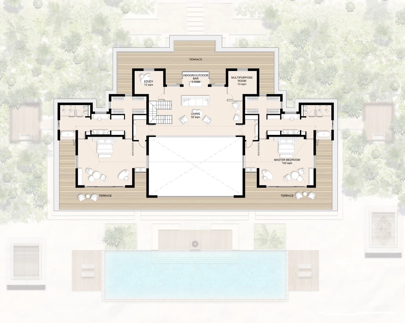 4 bed Baccarat Maldives beach branded residences for sale - photo 19