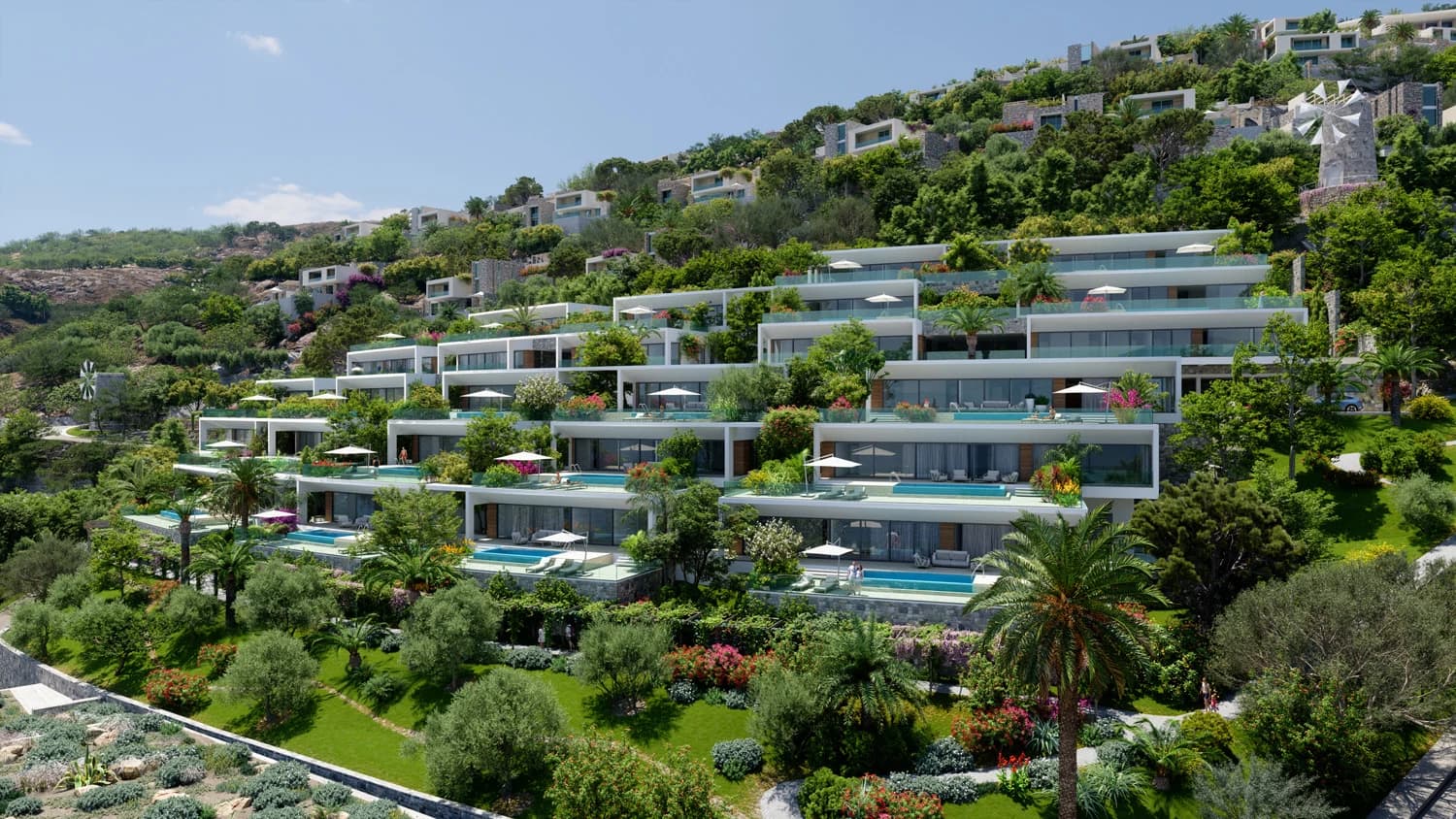 2 and 3-bed branded Marina Apartments for sale at Elounda Hills, Crete - photo 4