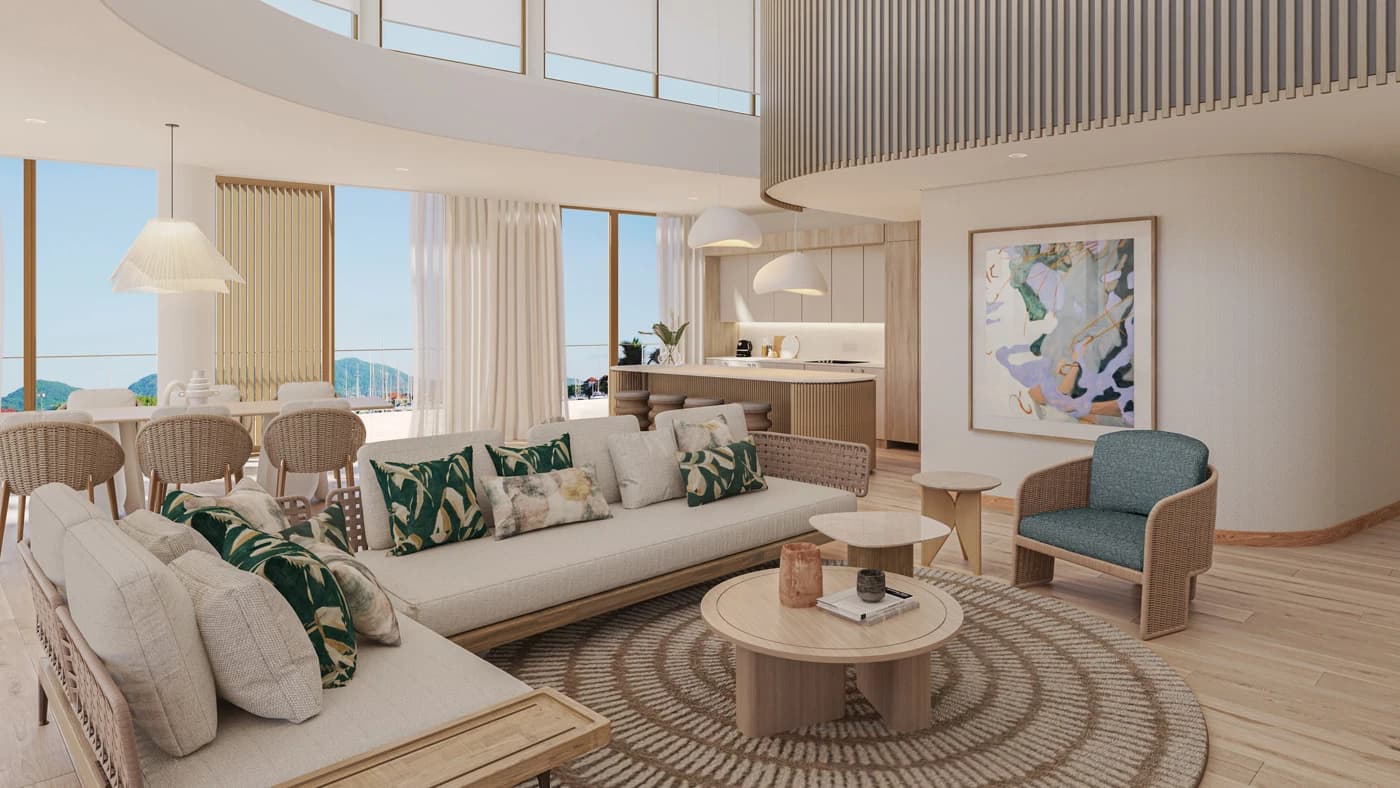 1 to 3 bed Melia branded waterfront apartments in Mahe, Seychelles - photo 4