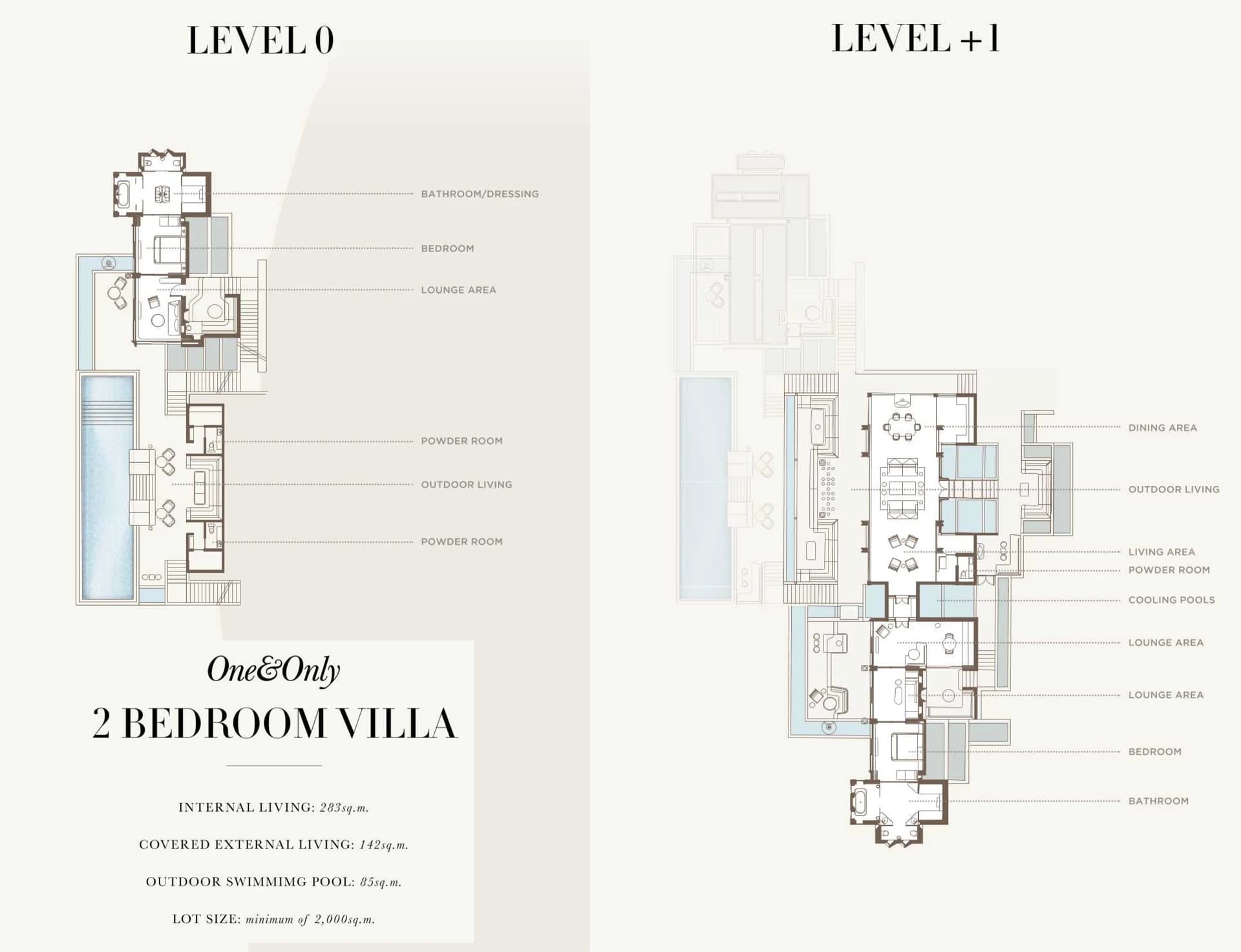 2 to 6 bed bespoke branded private homes for sale at the One&Only Kea Island - photo 28