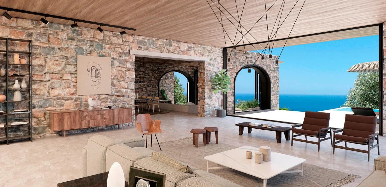 3 and 4-bed branded Mirabello Villas for sale at Elounda Hills, Crete - photo 2