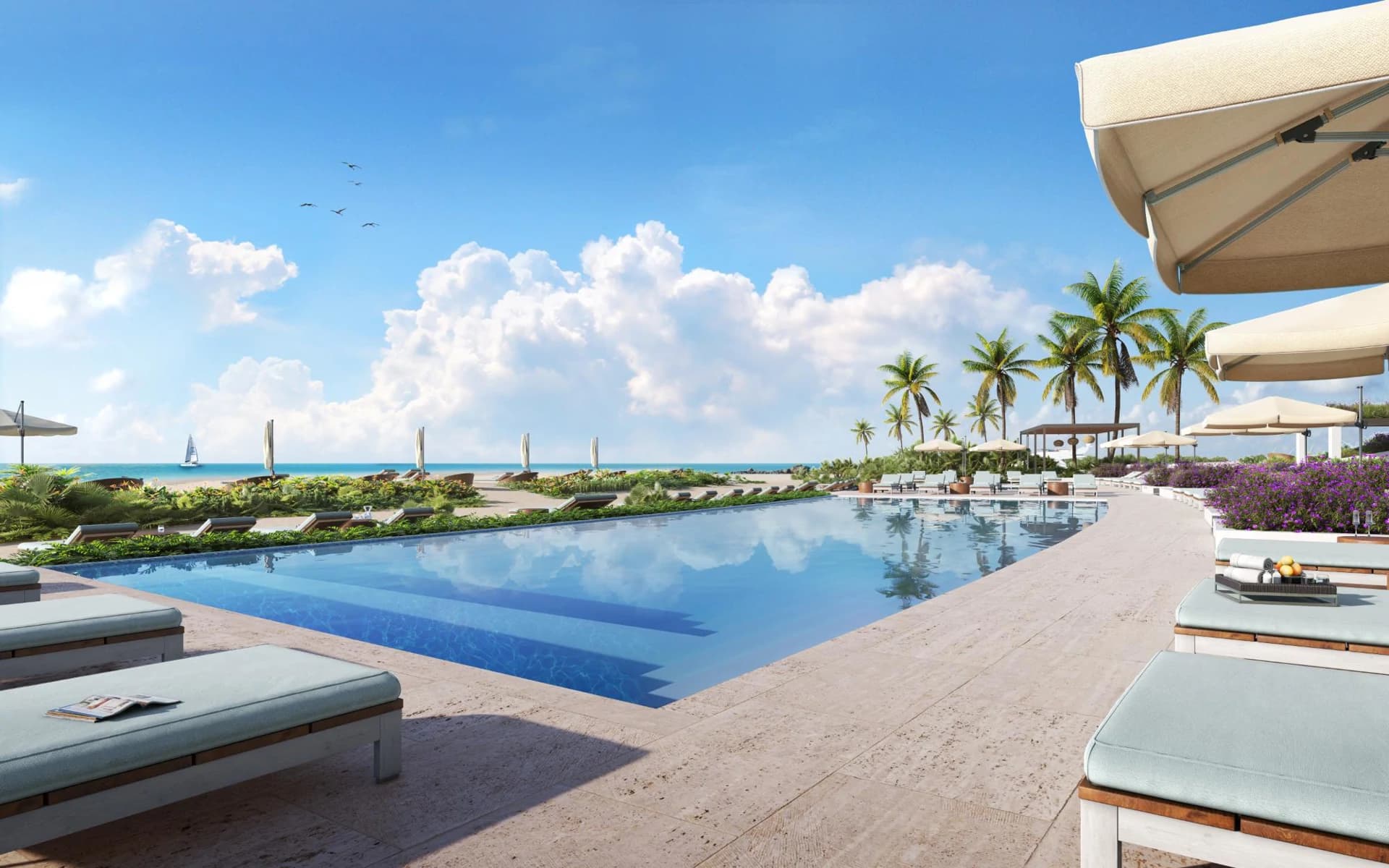 3E - 2BR Beach Front - The Loren at Turtle Cove - photo 8