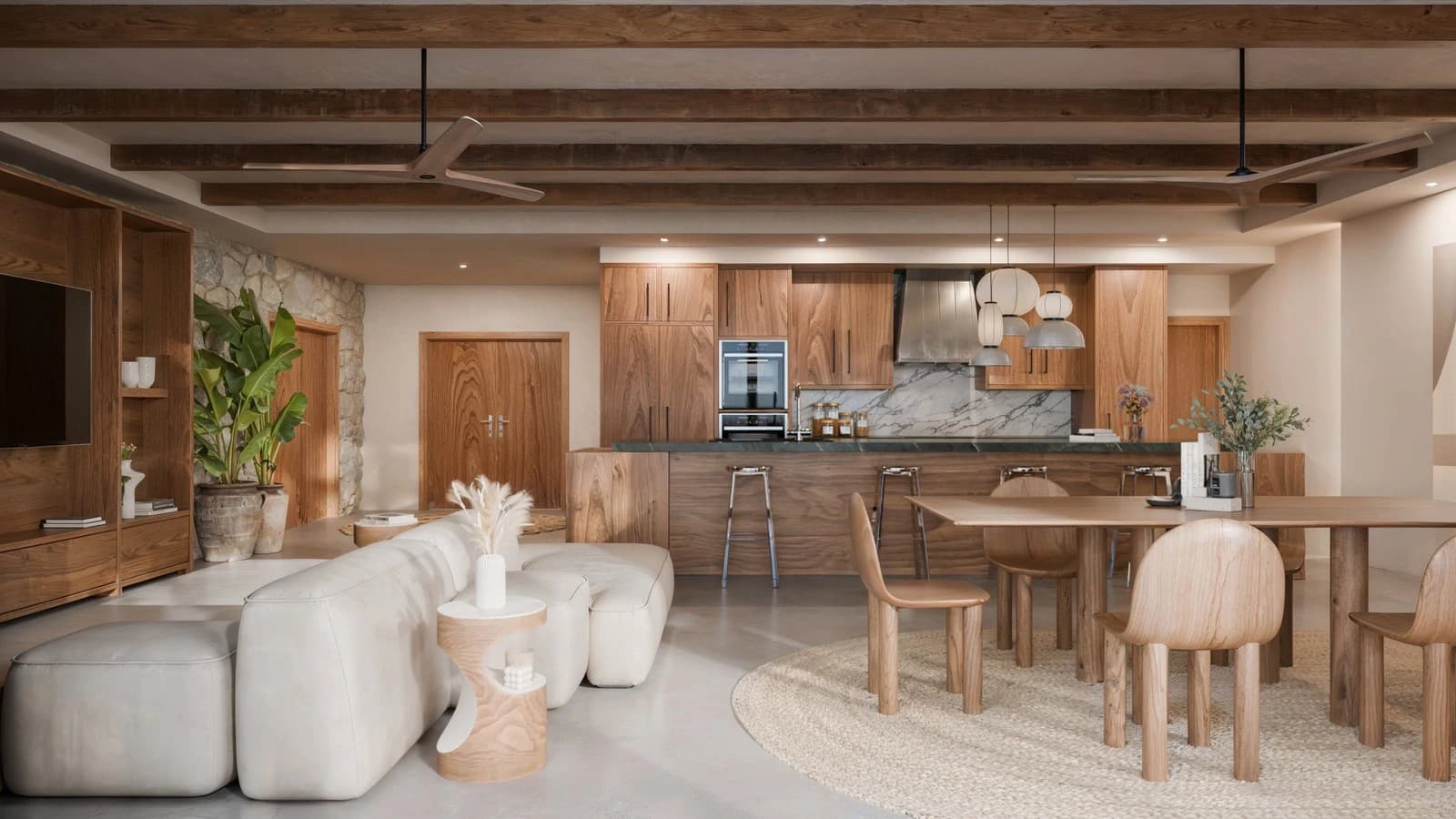 2 Bedroom + Study, Mountain View | Molaya Bay
